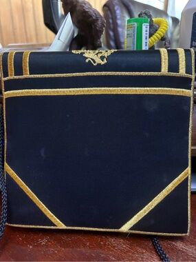 Ivana Trump satin bag